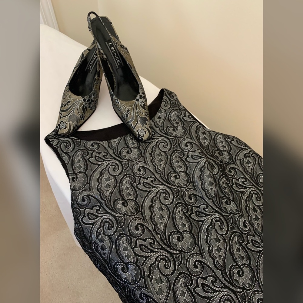 J. Renee’ GALA Floral Brocade Heels